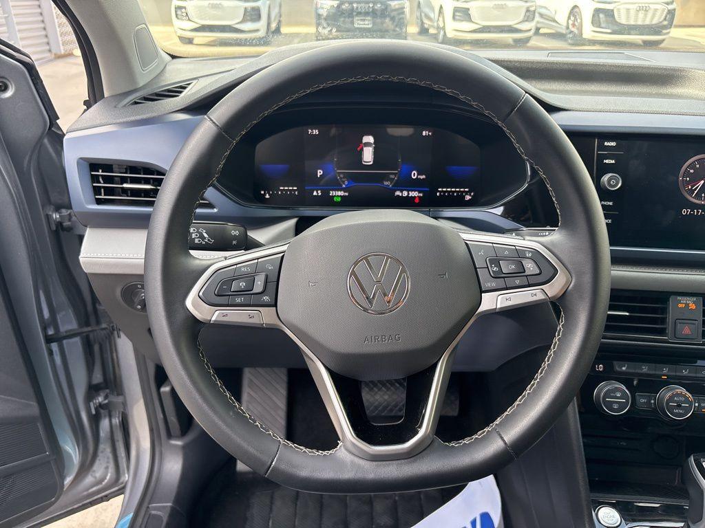 used 2024 Volkswagen Taos car, priced at $23,991