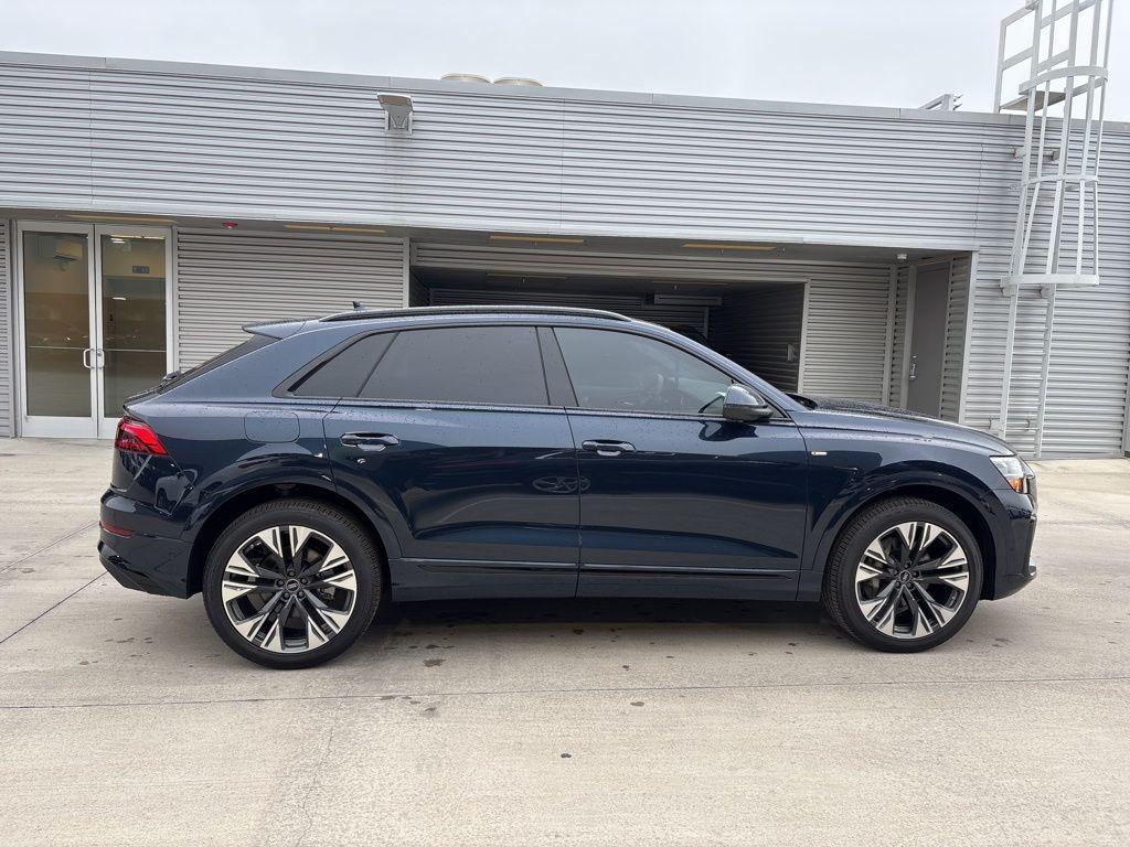 new 2025 Audi Q8 car, priced at $74,972