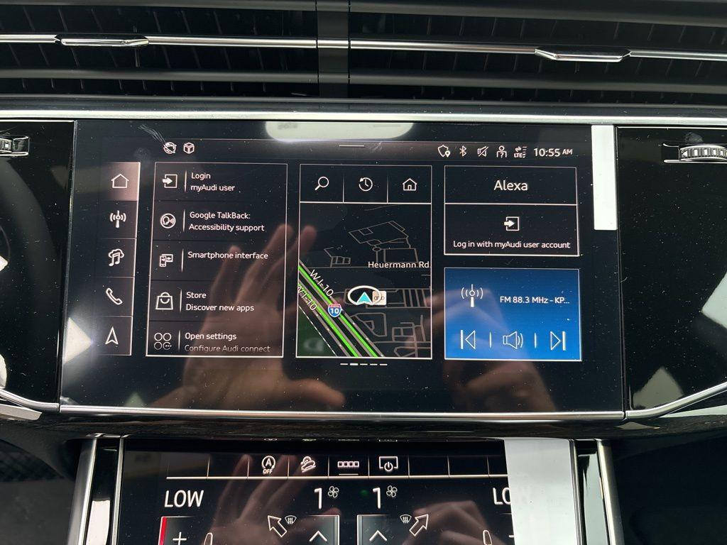 new 2025 Audi Q8 car, priced at $74,972