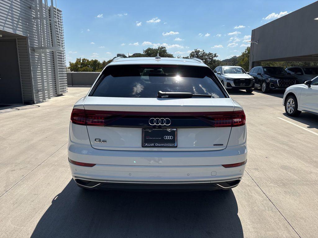 used 2023 Audi Q8 car, priced at $51,391