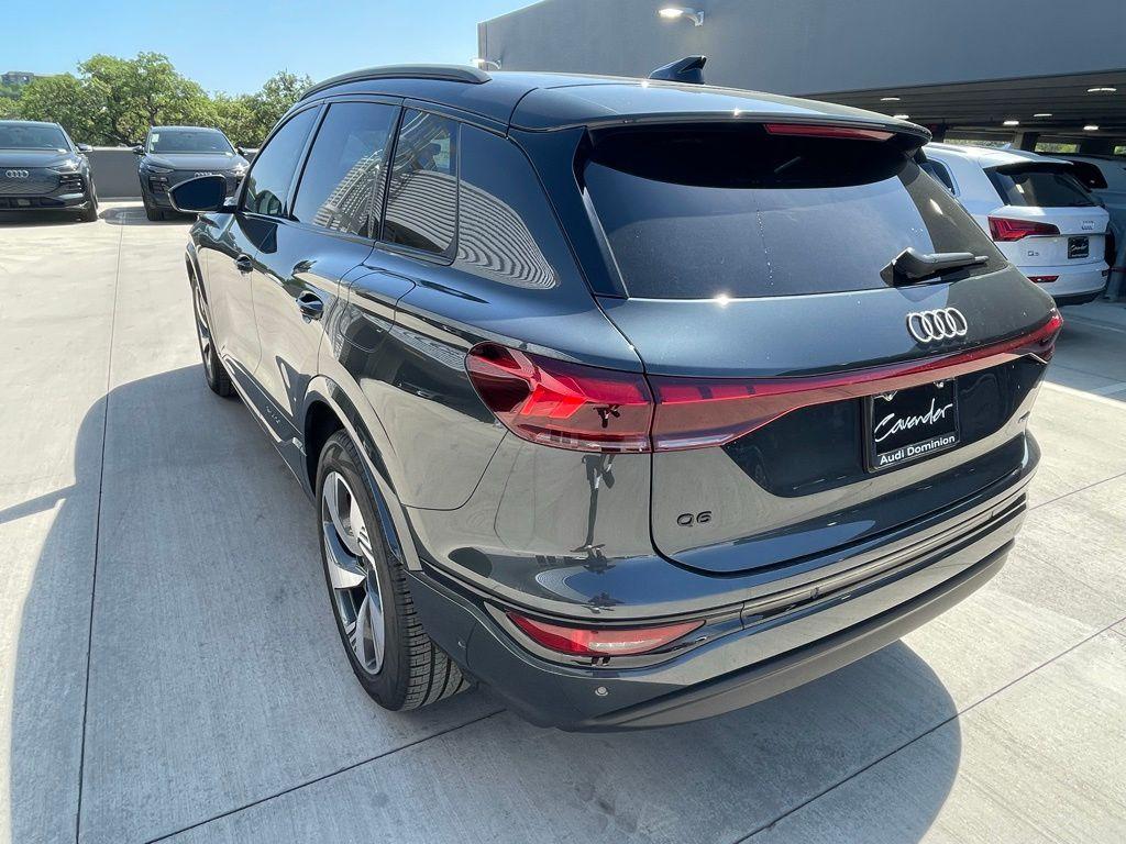 new 2025 Audi Q6 e-tron car, priced at $73,863