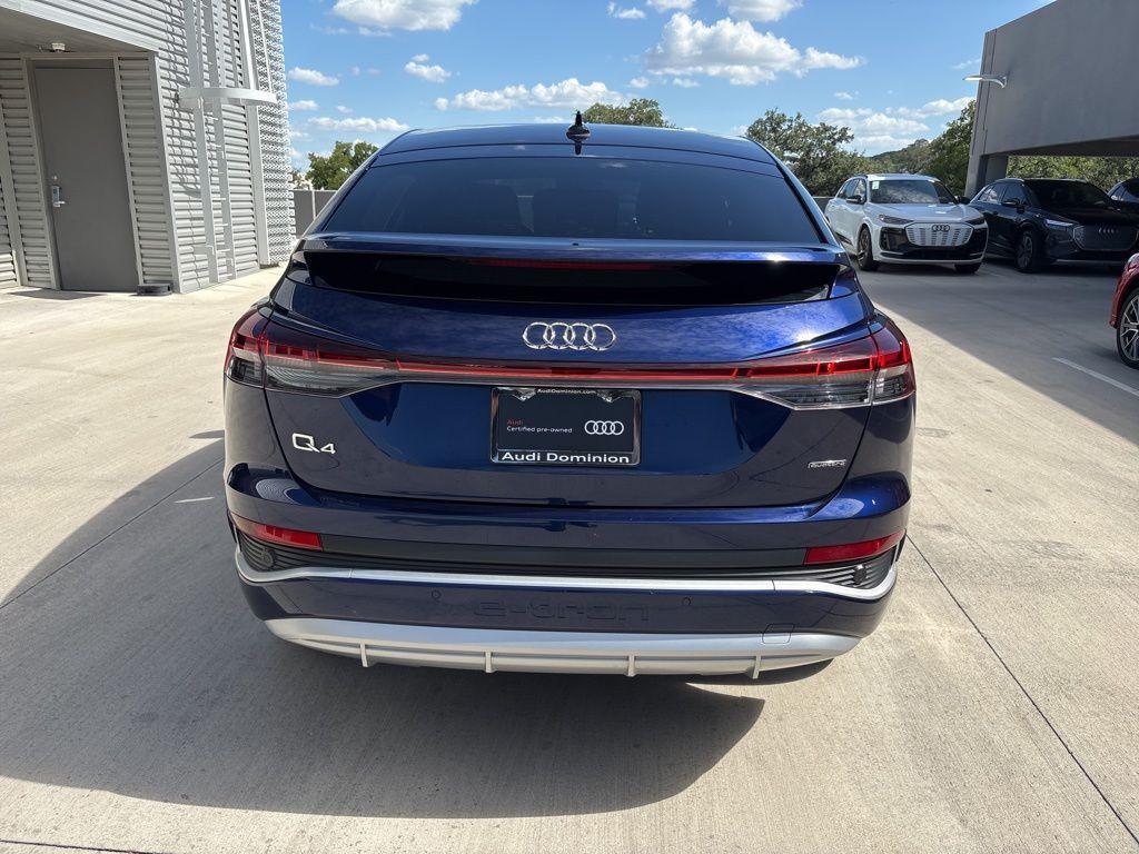 used 2024 Audi Q4 e-tron car, priced at $37,591