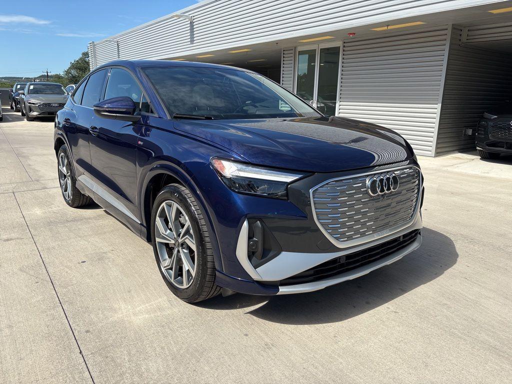 used 2024 Audi Q4 e-tron car, priced at $37,591