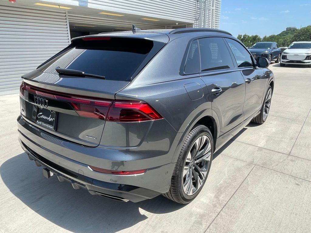new 2025 Audi Q8 car, priced at $79,546
