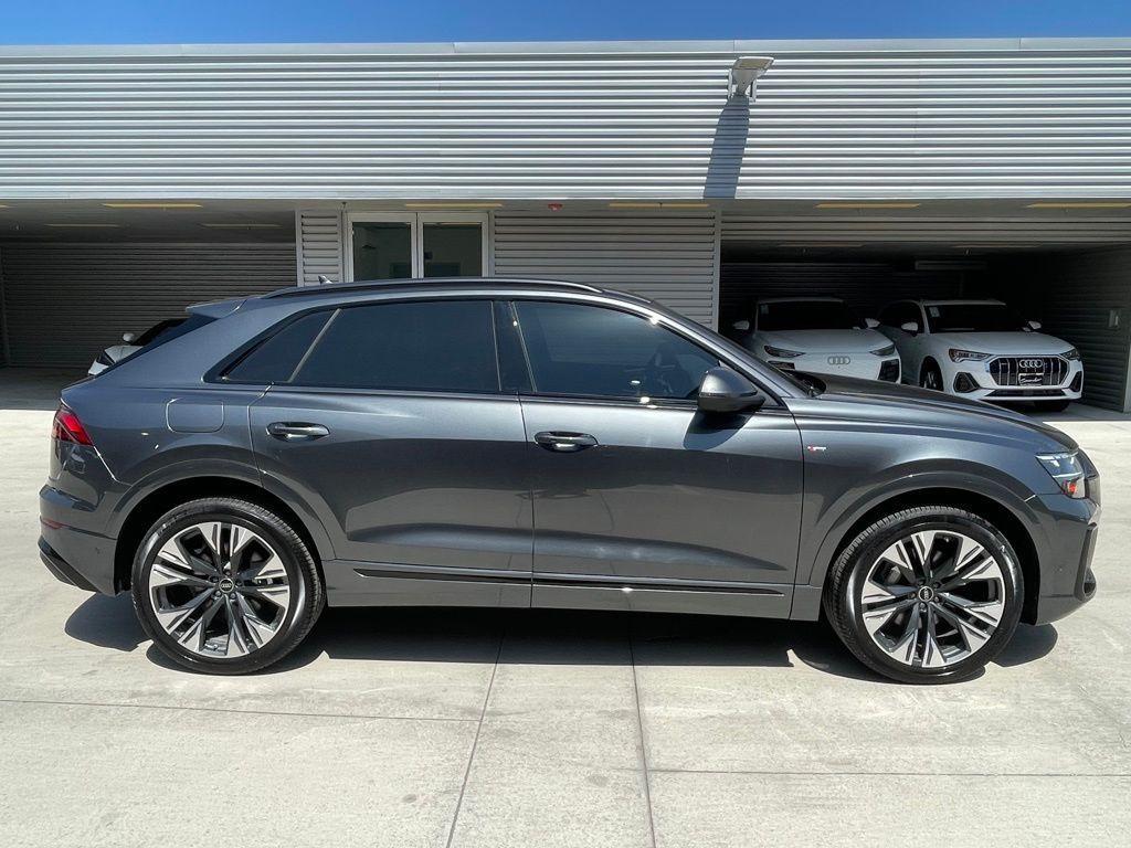 new 2025 Audi Q8 car, priced at $79,546