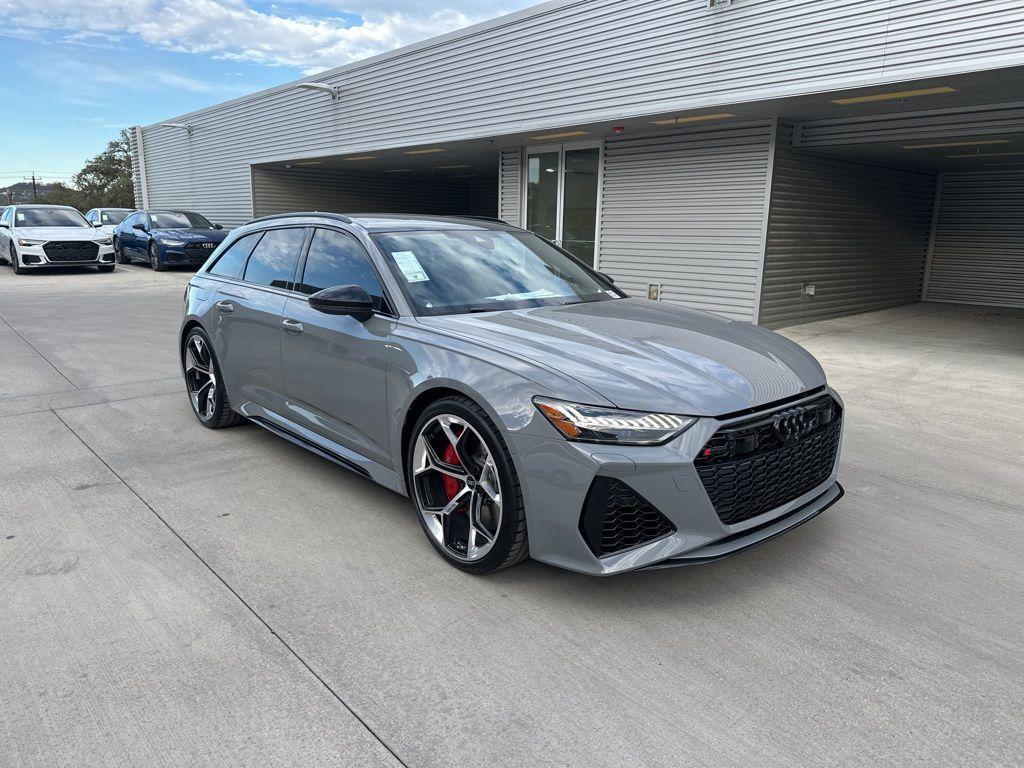 new 2025 Audi RS 6 Avant car, priced at $151,820
