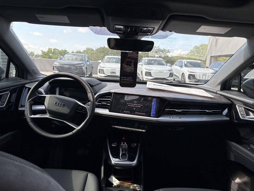 new 2025 Audi Q4 e-tron car, priced at $48,964