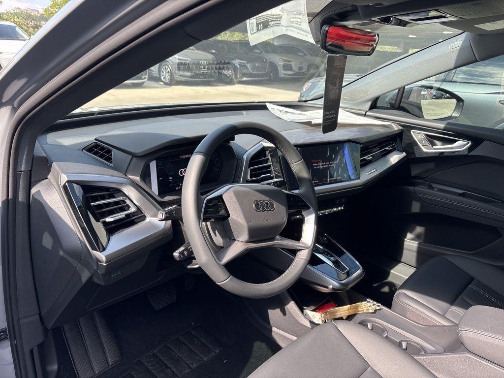 new 2025 Audi Q4 e-tron car, priced at $48,964