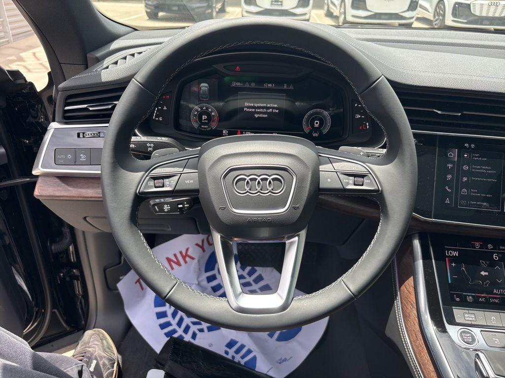 new 2025 Audi Q8 car, priced at $74,286