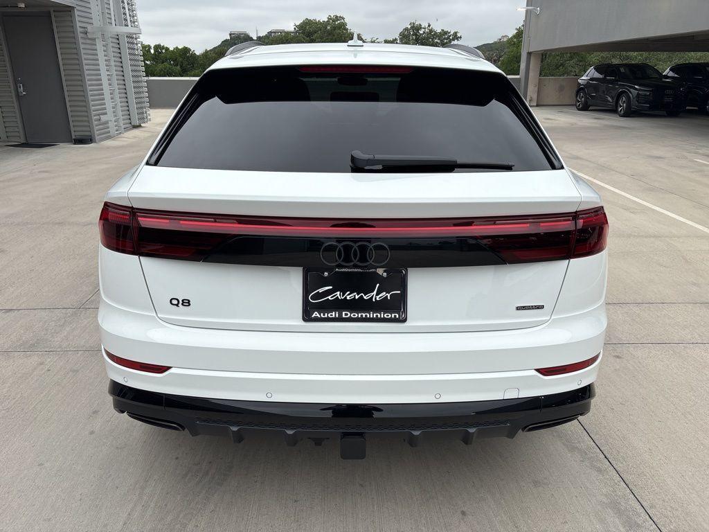 new 2025 Audi Q8 car, priced at $77,389