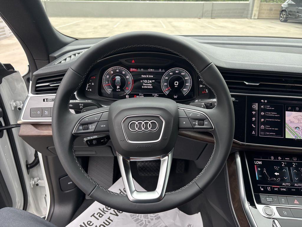 new 2025 Audi Q8 car, priced at $77,389