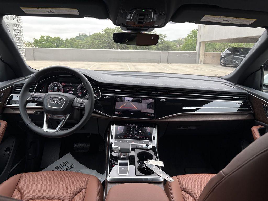new 2025 Audi Q8 car, priced at $77,389