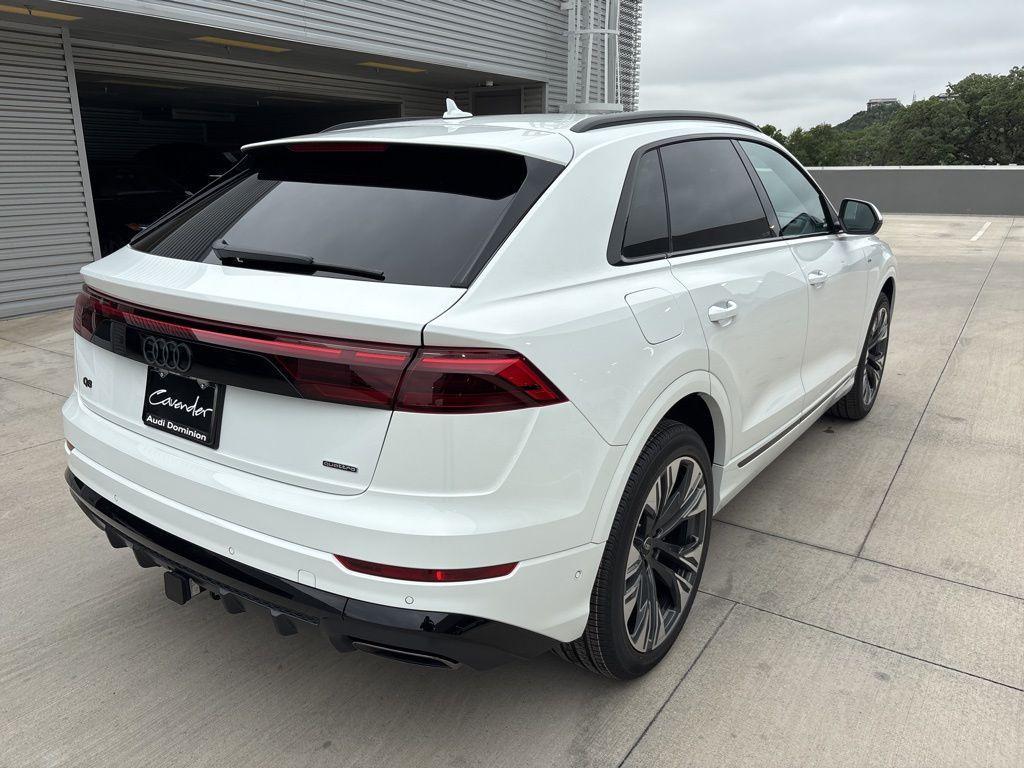 new 2025 Audi Q8 car, priced at $77,389
