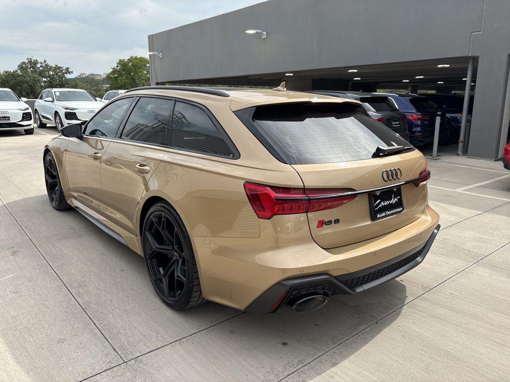 new 2025 Audi RS 6 Avant car, priced at $174,095