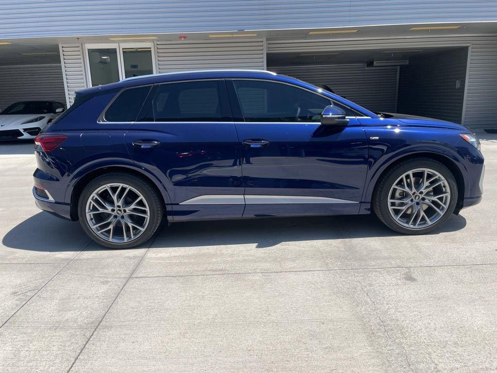 new 2025 Audi Q4 e-tron car, priced at $58,304