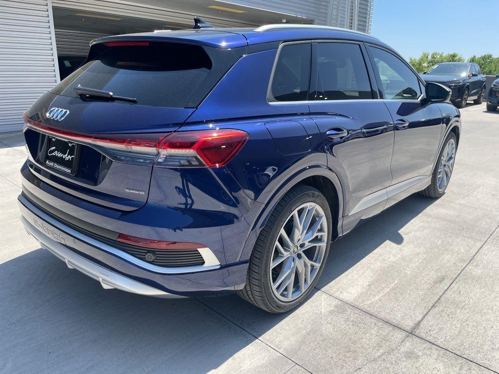 new 2025 Audi Q4 e-tron car, priced at $58,304