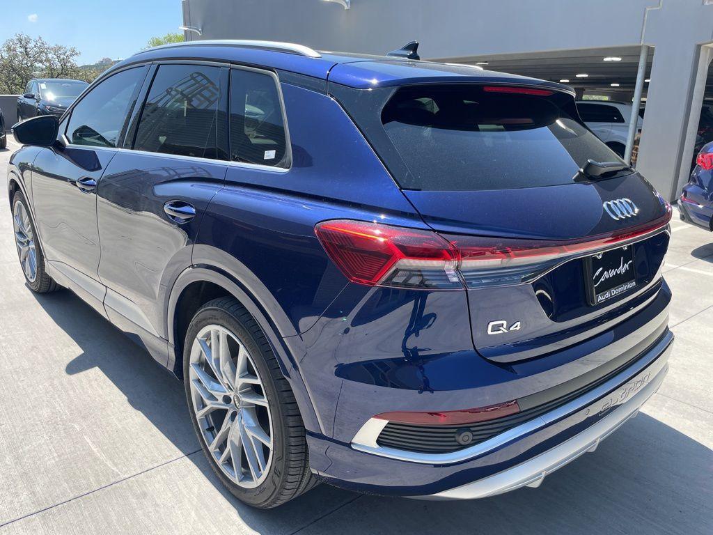 new 2025 Audi Q4 e-tron car, priced at $58,304
