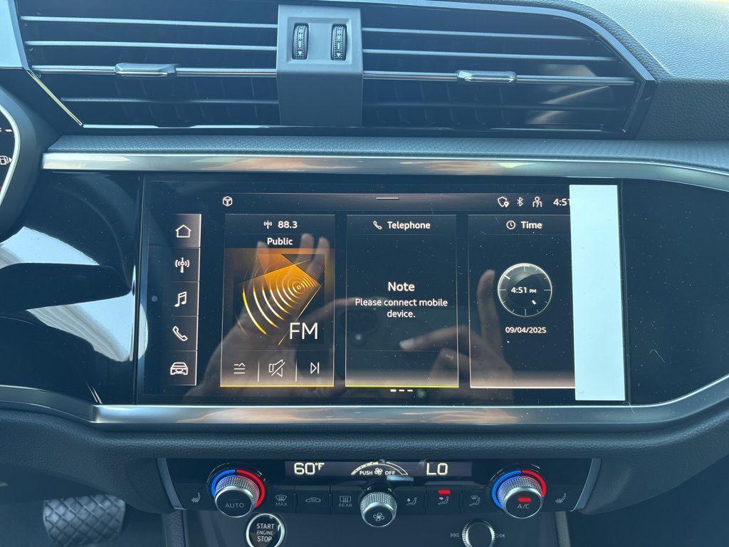 new 2025 Audi Q3 car, priced at $42,810