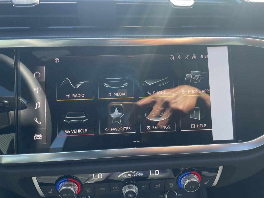 new 2025 Audi Q3 car, priced at $41,383