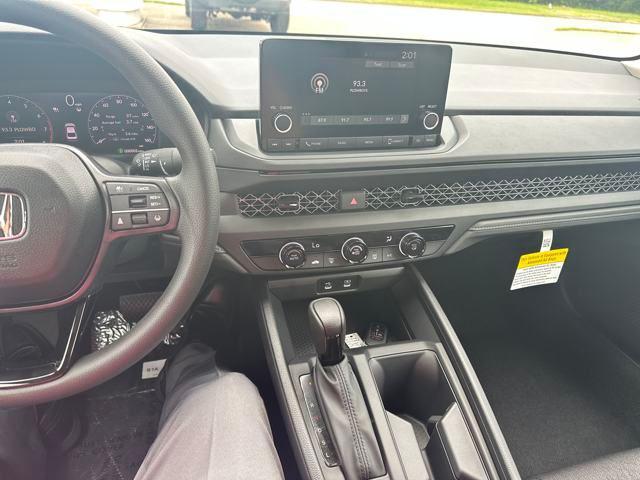 new 2025 Honda Accord car, priced at $29,445