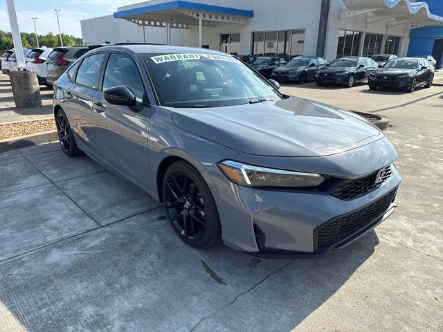 new 2025 Honda Civic car, priced at $29,055