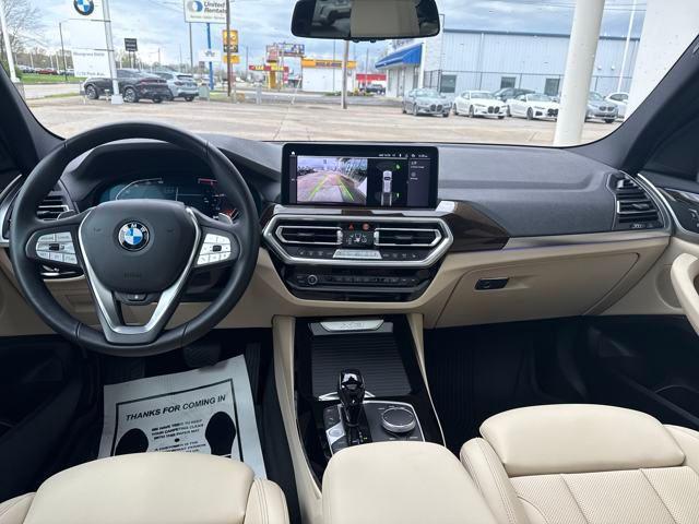 used 2022 BMW X3 car, priced at $34,883