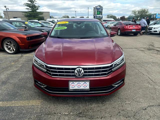 used 2018 Volkswagen Passat car, priced at $16,995