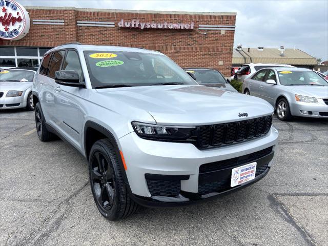 used 2021 Jeep Grand Cherokee L car, priced at $33,995