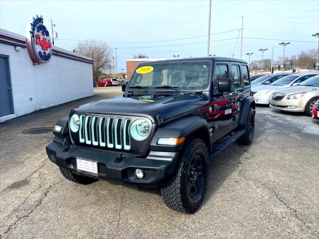 used 2018 Jeep Wrangler Unlimited car, priced at $23,995