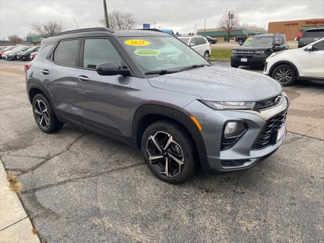 used 2021 Chevrolet TrailBlazer car, priced at $23,495