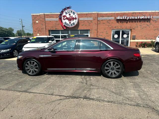 used 2017 Lincoln Continental car, priced at $25,995