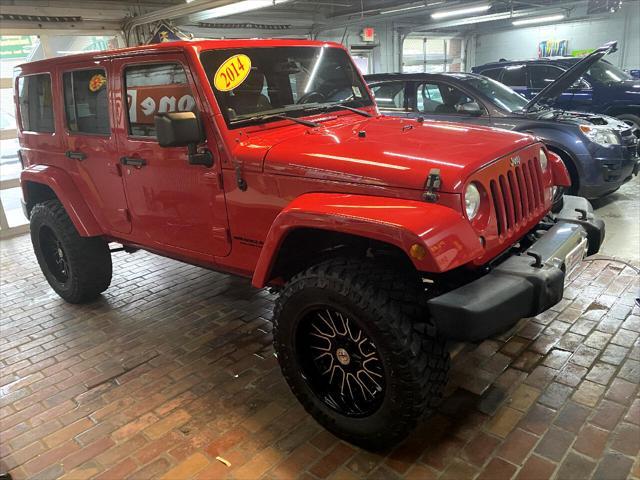 used 2014 Jeep Wrangler Unlimited car, priced at $22,495