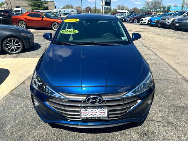 used 2019 Hyundai Elantra car, priced at $14,995