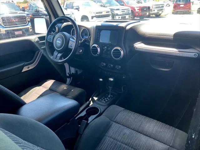 used 2012 Jeep Wrangler Unlimited car, priced at $15,995