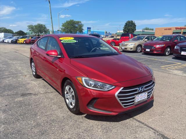 used 2017 Hyundai Elantra car, priced at $13,995