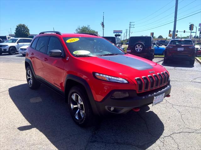 used 2017 Jeep Cherokee car, priced at $18,995