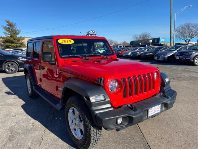 used 2019 Jeep Wrangler Unlimited car, priced at $25,995