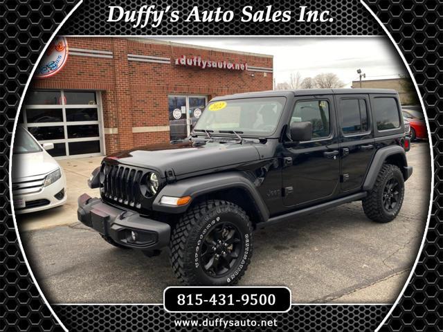 used 2022 Jeep Wrangler car, priced at $34,495