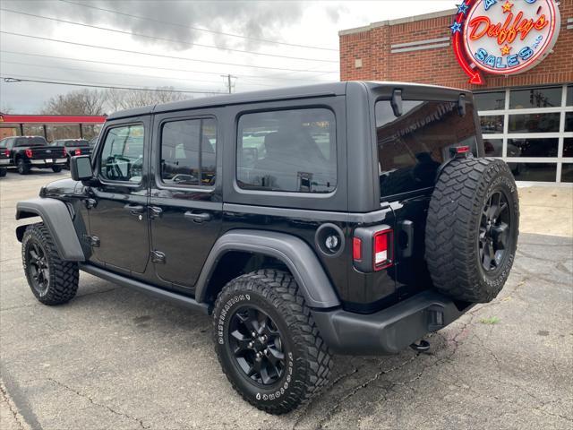 used 2022 Jeep Wrangler car, priced at $34,495