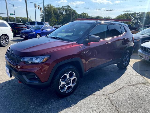 used 2022 Jeep Compass car, priced at $24,995