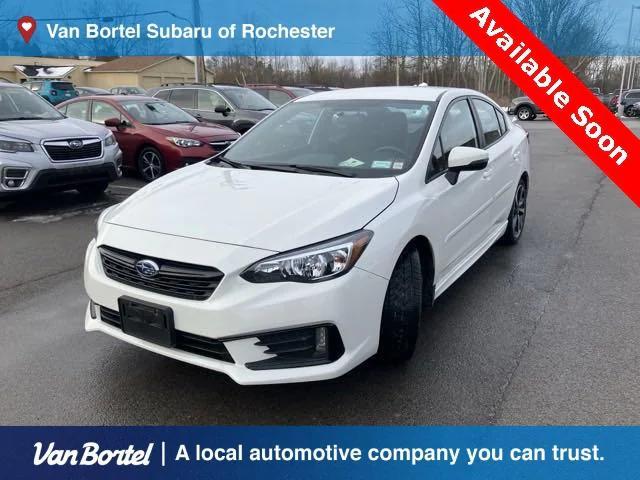 used 2022 Subaru Impreza car, priced at $22,500