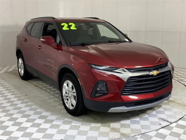 used 2022 Chevrolet Blazer car, priced at $22,904