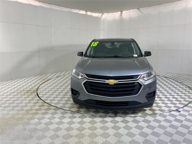 used 2018 Chevrolet Traverse car, priced at $13,876