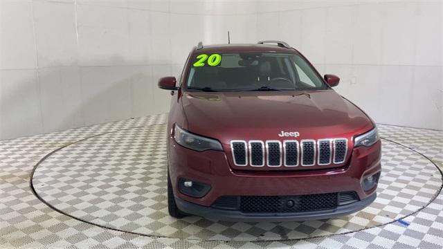 used 2020 Jeep Cherokee car, priced at $19,891