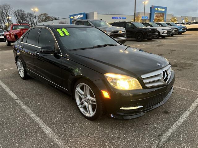 used 2011 Mercedes-Benz C-Class car, priced at $9,060