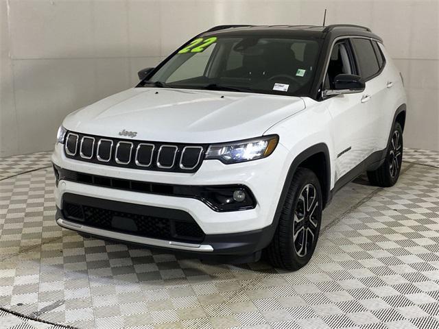 used 2022 Jeep Compass car, priced at $21,315