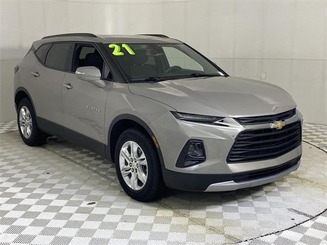 used 2021 Chevrolet Blazer car, priced at $23,545