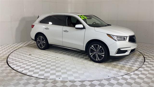 used 2020 Acura MDX car, priced at $22,500