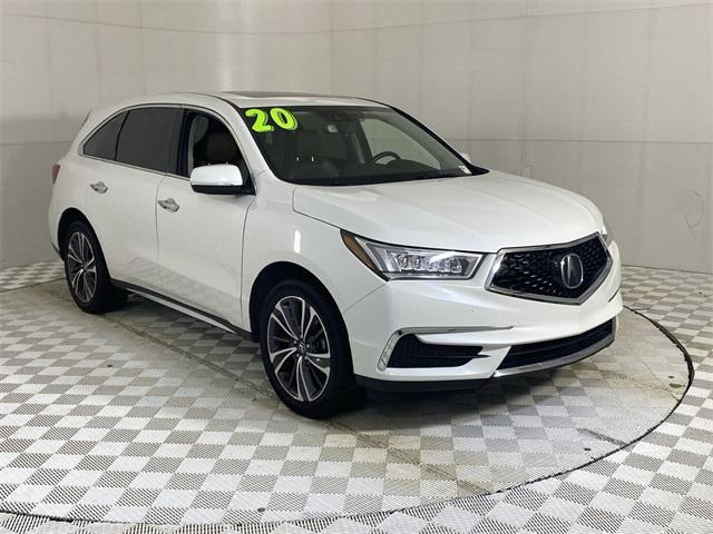 used 2020 Acura MDX car, priced at $22,500