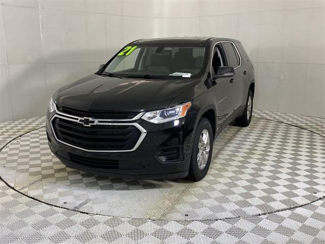 used 2021 Chevrolet Traverse car, priced at $22,682